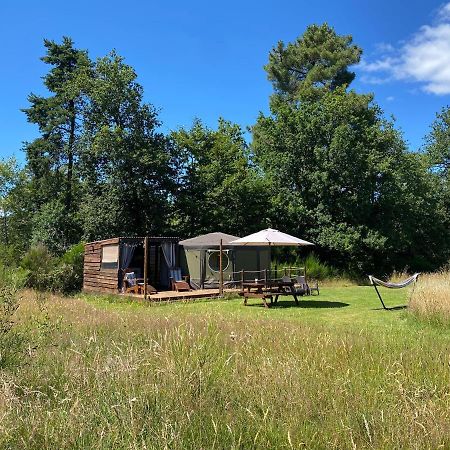 Hotel Yurt at Le Ranch Camping à Madranges Extérieur photo