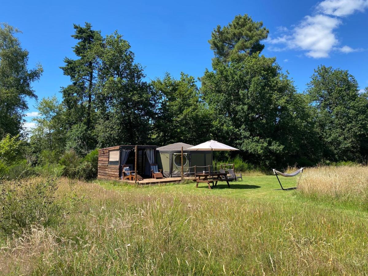 Hotel Yurt at Le Ranch Camping à Madranges Extérieur photo