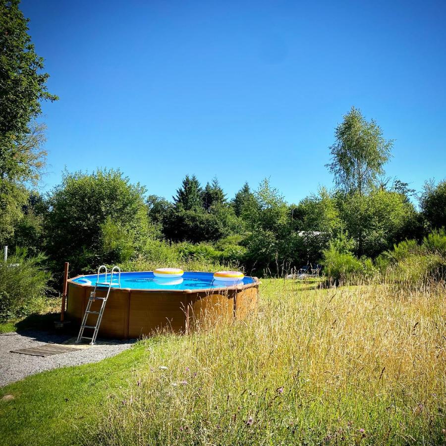 Hotel Yurt at Le Ranch Camping à Madranges Extérieur photo